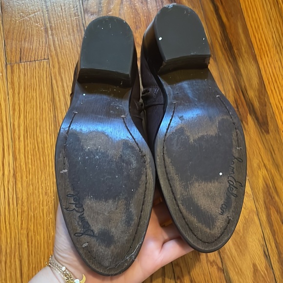 Sam Edelman Petty Ankle Bootie, Brown - Picture 4 of 5